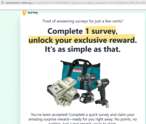 after selecting the offer on youtube (see youtube image)